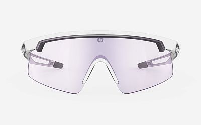 Превью  Велоочки RUDY PROJECT Turbolence White Matt, Линзы: ImpactX 2Laser Purple (SP897558-0000)